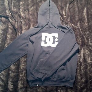 Brand new DC hoodie, like new condition, vinyl logo XL
